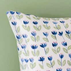 Celeste Green Cotton Duvet Cover And Pillowcase Set -Home Furnishing Store 30828272 alt06