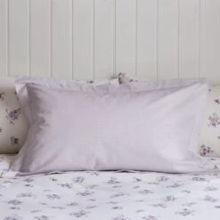 Hailey Ditsy Mauve Oxford Pillowcase -Home Furnishing Store 30828795 alt01