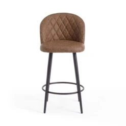 Astrid Bar Stool, Faux Leather -Home Furnishing Store 30829682 alt05