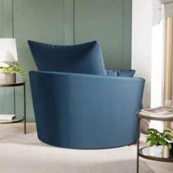 Blake Swivel Chair, Opulent Velvet -Home Furnishing Store 30830603 alt03