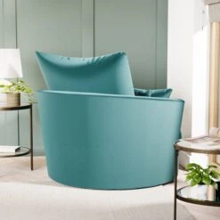 Blake Swivel Chair, Opulent Velvet -Home Furnishing Store 30830604 alt03