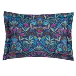 Lucille Navy Oxford Pillowcase -Home Furnishing Store 30832068 alt02