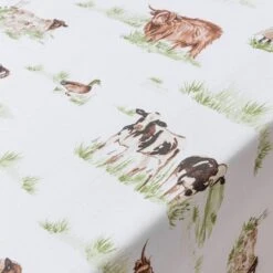 Highland Cow Wipe Clean Tablecloth -Home Furnishing Store 30832416 alt02