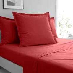 Pure Cotton Continental Square Pillowcase -Home Furnishing Store 30832709