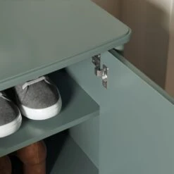 Remi Scalloped Hallway Unit, Lilypad Green -Home Furnishing Store 30835276 alt03