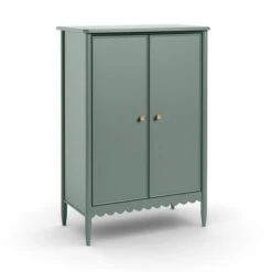 Remi Scalloped Hallway Unit, Lilypad Green -Home Furnishing Store 30835276 alt05