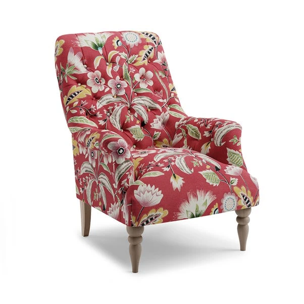 Bibury Button Joy Floral Print Occasional Armchair 13 Bibury Button Joy Floral Print Occasional Armchair - Image 11