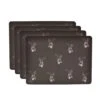 Meg Hawkins Set Of 4 Stag Placemats -Home Furnishing Store 30838050