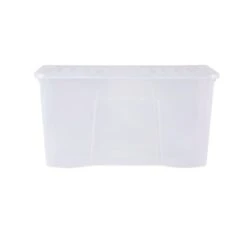 Wham Crystal Set Of 3 Clear Boxes & Lids, 110L 11 Wham Crystal Set Of 3 Clear Boxes & Lids, 110L -Home Furnishing Store 30839065 alt03