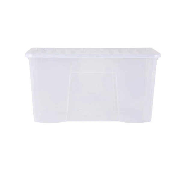 Wham Crystal Set Of 3 Clear Boxes & Lids, 110L 6 Wham Crystal Set Of 3 Clear Boxes & Lids, 110L - Image 4