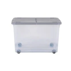 Wham Set Of 3 Storage Boxes With Wheels & Lid -Home Furnishing Store 30839240 alt03