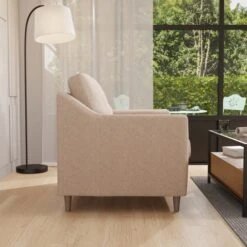 Baxter Textured Weave Snuggle Chair 22 Baxter Textured Weave Snuggle Chair -Home Furnishing Store 30839335 alt02