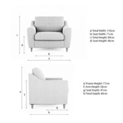 Baxter Textured Weave Snuggle Chair 28 Baxter Textured Weave Snuggle Chair -Home Furnishing Store 30839335 alt09