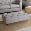 Chesterfield Soft Texture Storage Footstool -Home Furnishing Store 30839352