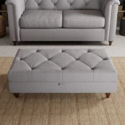 Chesterfield Soft Texture Storage Footstool 11 Chesterfield Soft Texture Storage Footstool -Home Furnishing Store 30839352 alt01
