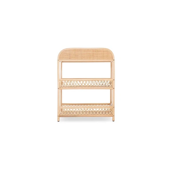 CuddleCo Aria Open Changing Unit, Rattan 5 CuddleCo Aria Open Changing Unit, Rattan - Image 3