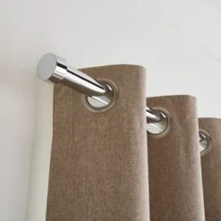 Trinity Fixed Metal Eyelet Curtain Pole 38 Trinity Fixed Metal Eyelet Curtain Pole -Home Furnishing Store 30846026 alt01