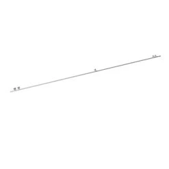 Trinity Fixed Metal Eyelet Curtain Pole 40 Trinity Fixed Metal Eyelet Curtain Pole -Home Furnishing Store 30846026 alt03