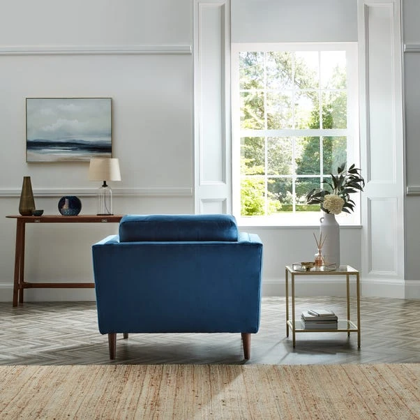 Anton Snuggle Chair, Opulent Velvet 6 Anton Snuggle Chair, Opulent Velvet - Image 4