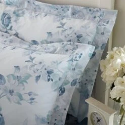 Holly Willoughby Bryony Blue Reversible Duvet Cover And Pillowcase Set 23 Holly Willoughby Bryony Blue Reversible Duvet Cover And Pillowcase Set -Home Furnishing Store 30848068 alt05