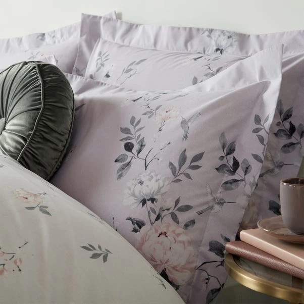 Holly Willoughby Emine Lilac Reversible Duvet Cover And Pillowcase Set 6 Holly Willoughby Emine Lilac Reversible Duvet Cover And Pillowcase Set - Image 4