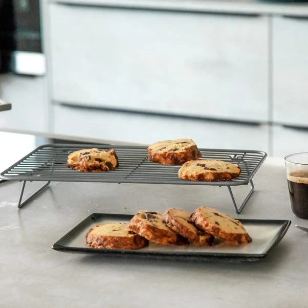 MasterClass Smart Ceramic Non Stick Folding Cooling Rack 3 MasterClass Smart Ceramic Non Stick Folding Cooling Rack