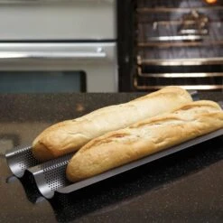 MasterClass Crusty Bake Non Stick Baguette Tray 6 MasterClass Crusty Bake Non Stick Baguette Tray -Home Furnishing Store 30848897 alt01
