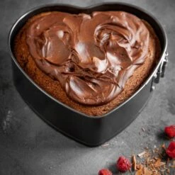 MasterClass Non Stick Spring Form Quick Release Heart Shape Cake Tin -Home Furnishing Store 30848909 alt04