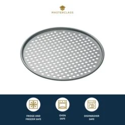 MasterClass Non Stick Pizza Crisper Round 32cm 12 MasterClass Non Stick Pizza Crisper Round 32cm -Home Furnishing Store 30848914 alt04