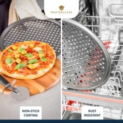 MasterClass Non Stick Pizza Crisper Round 32cm 13 MasterClass Non Stick Pizza Crisper Round 32cm -Home Furnishing Store 30848914 alt05
