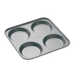 MasterClass Non Stick 4 Cup Yorkshire Pudding Pan 24cm