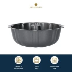 MasterClass Non Stick Fluted Cake Pan Round 27cm 16 MasterClass Non Stick Fluted Cake Pan Round 27cm -Home Furnishing Store 30848918 alt06