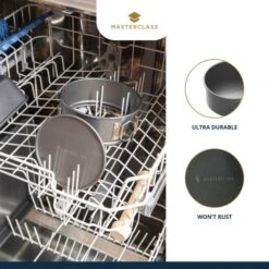 MasterClass Non Stick Spring Form Loose Base Cake Pan Round 15cm -Home Furnishing Store 30848959 alt08