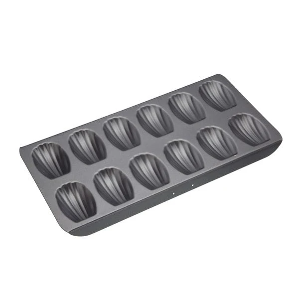 MasterClass Non Stick 12 Cup Madeleine Pan 40cm X 20cm 3 MasterClass Non Stick 12 Cup Madeleine Pan 40cm X 20cm