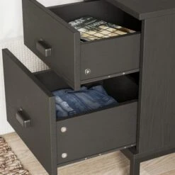 Fulton 2 Drawer Slim Bedside Table -Home Furnishing Store 30848997 alt03