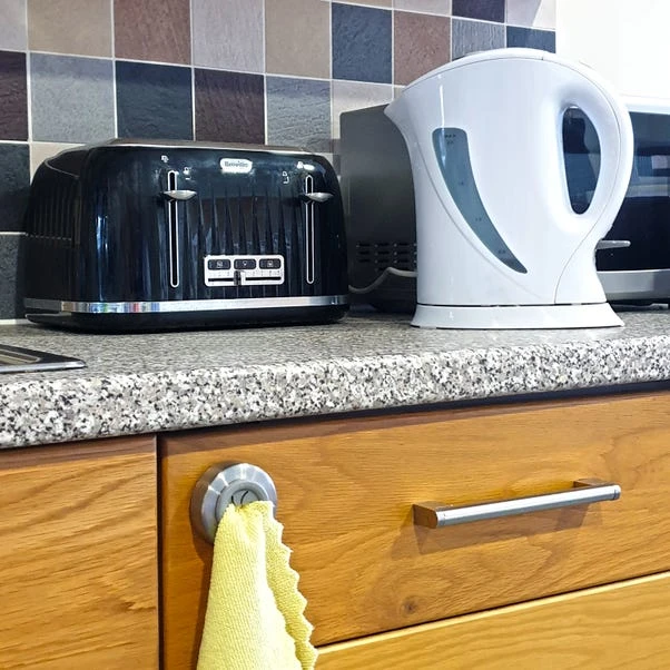 Silver Metal Self Adhesive Cloth Holder 2 Silver Metal Self Adhesive Cloth Holder