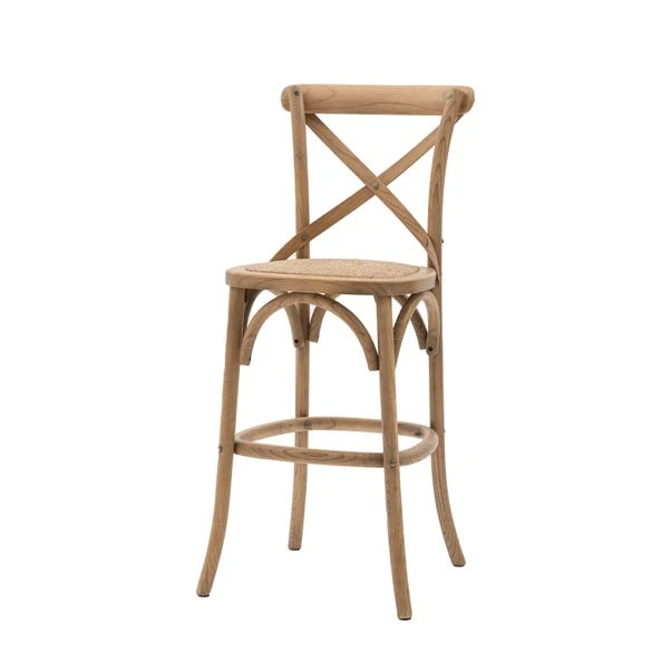 Cannock Set Of 2 Bar Stools, Rattan 9 Cannock Set Of 2 Bar Stools, Rattan - Image 7