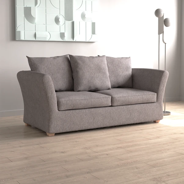 Emmett Woven Fabric 2 Seater Double Sofa Bed 16 Emmett Woven Fabric 2 Seater Double Sofa Bed - Image 14