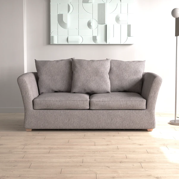 Emmett Woven Fabric 2 Seater Double Sofa Bed 17 Emmett Woven Fabric 2 Seater Double Sofa Bed - Image 15