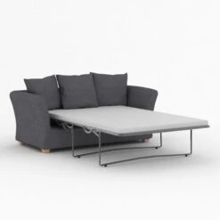 Emmett Woven Fabric 2 Seater Double Sofa Bed 30 Emmett Woven Fabric 2 Seater Double Sofa Bed -Home Furnishing Store 30850854 alt02