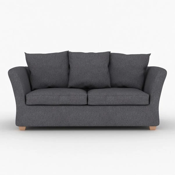 Emmett Woven Fabric 2 Seater Double Sofa Bed 12 Emmett Woven Fabric 2 Seater Double Sofa Bed - Image 10