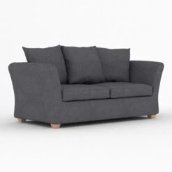 Emmett Woven Fabric 2 Seater Double Sofa Bed 32 Emmett Woven Fabric 2 Seater Double Sofa Bed -Home Furnishing Store 30850854 alt04