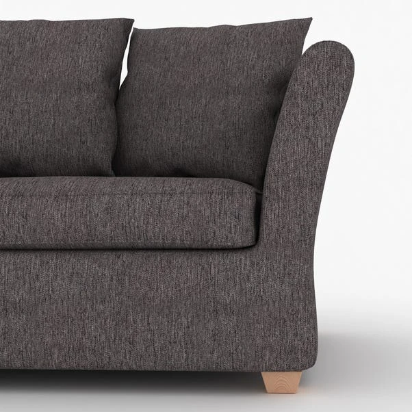 Emmett Woven Fabric 2 Seater Double Sofa Bed 5 Emmett Woven Fabric 2 Seater Double Sofa Bed - Image 3