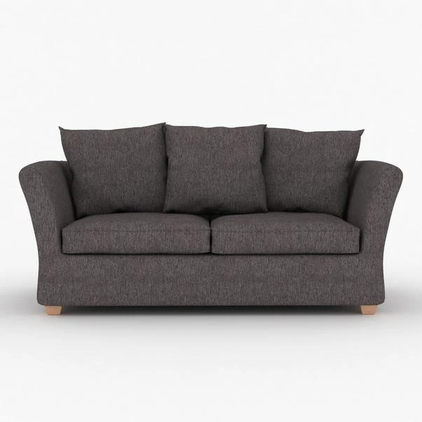 Emmett Woven Fabric 2 Seater Double Sofa Bed 8 Emmett Woven Fabric 2 Seater Double Sofa Bed - Image 6