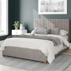 Grant Plush Velvet Ottoman Bed Frame -Home Furnishing Store 30852892 alt01