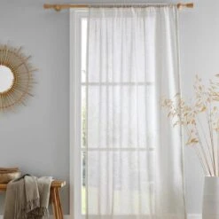 Drift Home Kayla Slot Top Voile Panel -Home Furnishing Store 30856480