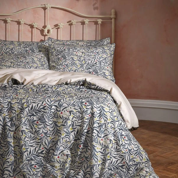 EW By Edinburgh Weavers Malory Floral 100% Cotton Sateen Duvet Cover & Pillowcase Set 17 EW By Edinburgh Weavers Malory Floral 100% Cotton Sateen Duvet Cover & Pillowcase Set - Image 15