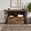 Fulton Pine Swivel Desk -Home Furnishing Store 30857094