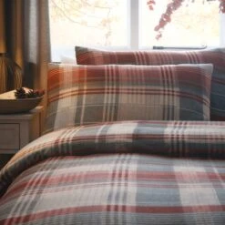 Dreams And Drapes Lodge Connolly Check Duvet Cover And Pillowcase Set 38 Dreams And Drapes Lodge Connolly Check Duvet Cover And Pillowcase Set -Home Furnishing Store 30858094 alt01