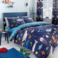 Sea Life Duvet Cover And Pillowcase Set 14 Sea Life Duvet Cover And Pillowcase Set -Home Furnishing Store 30858175